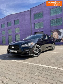 Infiniti Q50, 2017, Бензин, 3 л., 105 тис. км, Седан, Чорний, Одеса Cars-Pr-81393 фото