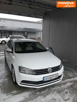 Volkswagen Jetta, 2015, Бензин, 118 тис. км, Седан, Білий, Київ Cars-Pr-277531 фото