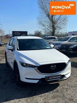 Mazda CX-5, 2021 р., Бензин, 57 тис. км, Позашляховик / Кросовер, Білий, Черкаси AT-10411898 фото