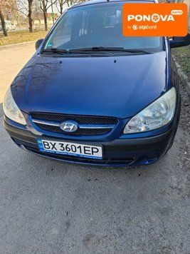 Hyundai Getz, 2008 г., Бензин, 144 тыс. км, Хетчбек, Синий, Кам'янець-Подільський AT-10412081 фото