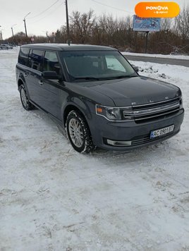 Ford Flex, 2017, Газ пропан-бутан / Бензин, 3.5 л., 183 тис. км, Позашляховик / Кросовер, Сірий, Луцьк Cars-Pr-212816 фото