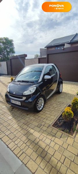 Smart Fortwo, 2009, Бензин, 1 л., 91 тис. км, Купе, Чорний, Одеса Cars-Pr-61155 фото