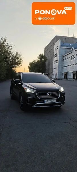 Hyundai Grand Santa Fe, 2017 р., Бензин, 85 тис. км, Позашляховик / Кросовер, Чорний, Дніпро (Дніпропетровськ) AT-10418566 фото
