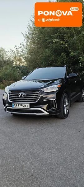 Hyundai Grand Santa Fe, 2017 р., Бензин, 85 тис. км, Позашляховик / Кросовер, Чорний, Дніпро (Дніпропетровськ) AT-10418566 фото