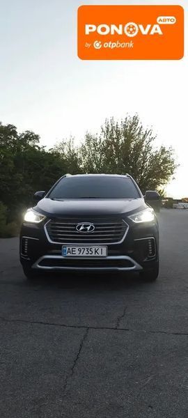 Hyundai Grand Santa Fe, 2017 р., Бензин, 85 тис. км, Позашляховик / Кросовер, Чорний, Дніпро (Дніпропетровськ) AT-10418566 фото