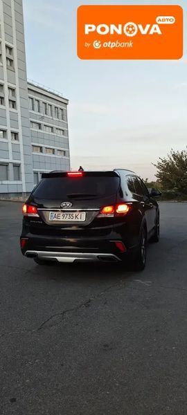 Hyundai Grand Santa Fe, 2017 р., Бензин, 85 тис. км, Позашляховик / Кросовер, Чорний, Дніпро (Дніпропетровськ) AT-10418566 фото