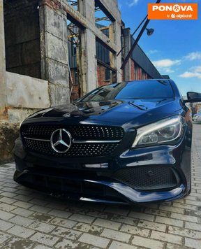 Mercedes-Benz CLA-Class, 2017, Бензин, 2 л., 117 тис. км, Седан, Синій, Львів Cars-Pr-266233 фото