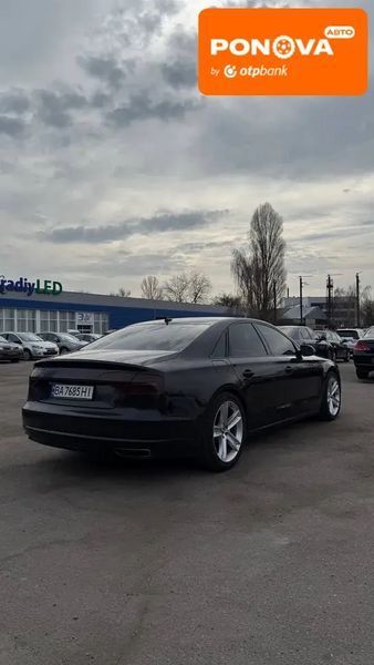 Audi A8, 2015 г., Бензин, 195 тыс. км, Седан, Чорный, Кропивницкий (Кировоград) AT-10413044 фото
