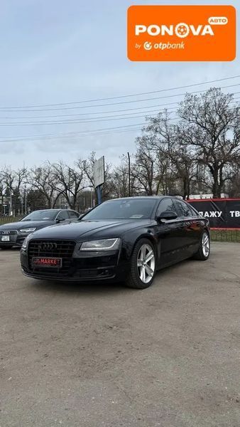 Audi A8, 2015 г., Бензин, 195 тыс. км, Седан, Чорный, Кропивницкий (Кировоград) AT-10413044 фото