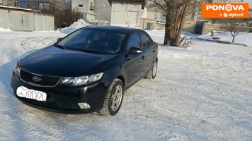 Kia Cerato, 2009, Газ пропан-бутан / Бензин, 1.6 л., 180 тис. км, Седан, Чорний, Харків Cars-Pr-269343 фото