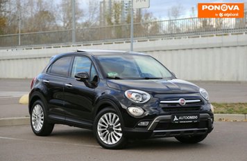 Fiat 500X, 2017, Бензин, 2.36 л., 56 тис. км, Позашляховик / Кросовер, Чорний, Київ 257823 фото