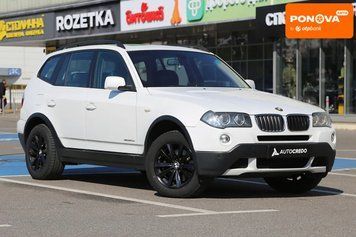 BMW X3, 2008 р., Дизель, 240 тис. км, Позашляховик / Кросовер, Білий, Київ AT-10416581 фото