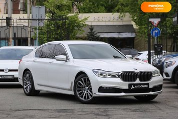 BMW 7 Series, 2016, Бензин, 2 л., 125 тис. км, Седан, Білий, Київ 102408 фото