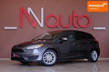Ford Focus, 2017 р., Бензин, 139 тис. км, Хетчбек, Сірий, Одеса AT-10416507 фото
