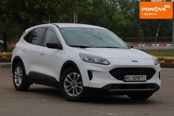 Ford Escape, 2022 р., Гібрид (HEV), 15 тис. км, Позашляховик / Кросовер, Білий, Київ AT-10417831 фото