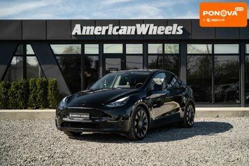 Tesla Model Y, 2023 г., Електро, 1 тыс. км, Внедорожник / Кроссовер, Чорный, Черновцы AT-10416242 фото