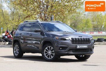 Jeep Cherokee, 2018 р., Бензин, 134 тис. км, Позашляховик / Кросовер, Сірий, Київ AT-10416133 фото