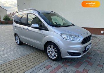 Ford Tourneo Courier, 2015, Бензин, 1 л., 147 тис. км, Мікровен, Сірий, Львів Cars-Pr-72485 фото