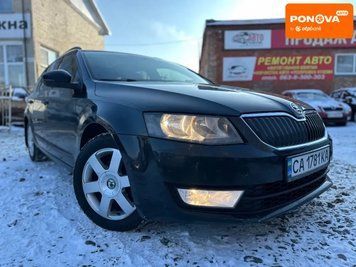 Skoda Octavia, 2013 р., Дизель, 345 тис. км, Універсал, Чорний, Сміла AT-10410503 фото