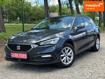SEAT Leon, 2022 р., Дизель, 186 тис. км, Універсал, Сірий, Умань AT-10422321 фото