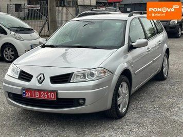 Renault Megane, 2007 г., Газ пропан-бутан / Бензин, 168 тыс. км, Универсал, Серый, Каменское (Днепродзержинск) AT-10416431 фото