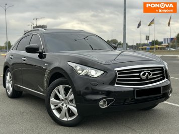 Infiniti QX70, 2016, Дизель, 3 л., 160 тис. км, Позашляховик / Кросовер, Чорний, Київ 278573 фото