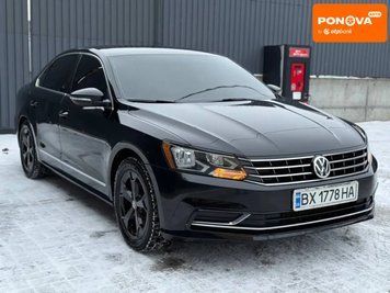 Volkswagen Passat, 2016 г., Бензин, 160 тыс. км, Седан, Чорный, Хмельницкий AT-10410761 фото