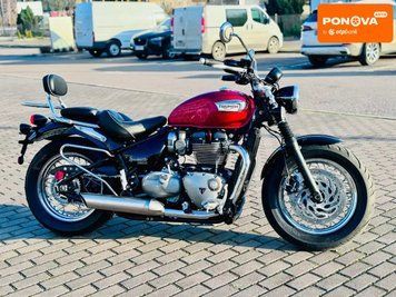 Triumph Bonneville, 2018 р., Бензин, 13 тис. км, Мотоцикл Круізер, Червоний, Рівне AT-10412736 фото