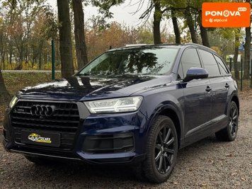 Audi Q7, 2019 г., Бензин, 146 тыс. км, Внедорожник / Кроссовер, Синий, Умань AT-10429972 фото
