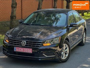 Volkswagen Passat, 2017 р., Бензин, 170 тис. км, Седан, Чорний, Дніпро (Дніпропетровськ) AT-10417168 фото