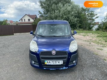 Fiat Doblo Panorama, 2011, Газ пропан-бутан / Бензин, 1.4 л., 176 тис. км, Мікровен, Синій, Київ Cars-Pr-185119 фото