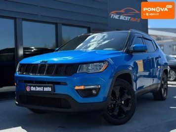 Jeep Compass, 2018 г., Газ пропан-бутан / Бензин, 89 тыс. км, Внедорожник / Кроссовер, Синий, Ровно AT-10416179 фото