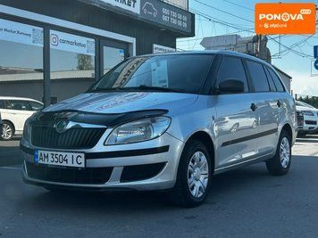Skoda Fabia, 2012 р., Дизель, 261 тис. км, Універсал, Сірий, Житомир AT-10416899 фото