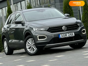 Volkswagen T-Roc, 2019, Дизель, 1.97 л., 155 тис. км, Позашляховик / Кросовер, Сірий, Дрогобич Cars-Pr-231244 фото