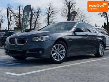 BMW 5 Series, 2016 р., Бензин, 178 тис. км, Седан, Сірий, Київ AT-10413354 фото