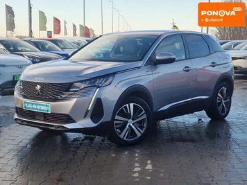 Peugeot 3008, 2021 р., Гібрид (MHEV), 151 тис. км, Позашляховик / Кросовер, Сірий, Вінниця AT-10411255 фото