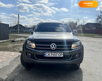 Volkswagen Amarok, 2011, Дизель, 1.97 л., 285 тис. км, Пікап, Сірий, Черкаси Cars-Pr-234752 фото