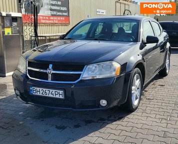 Dodge Avenger, 2010, Бензин, 2.4 л., 195 тис. км, Седан, Чорний, Одеса Cars-Pr-269471 фото