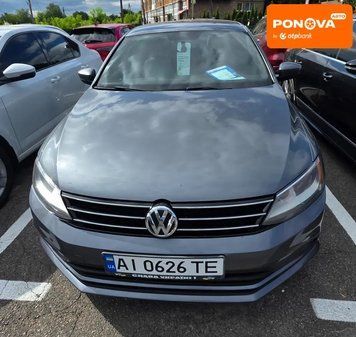 Volkswagen Jetta, 2016 р., Бензин, 288 тис. км, Седан, Сірий, Софіївська Борщагівка AT-10425349 фото