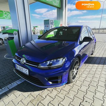 Volkswagen Golf R, 2015, Бензин, 2 л., 81 тис. км, Хетчбек, Синій, Одеса Cars-Pr-140447 фото