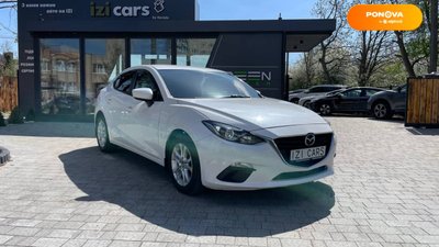 Mazda 3, 2015, Бензин, 240 тис. км, Седан, Білий, Львів 35961 фото