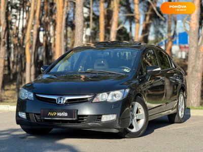 Honda Civic, 2006, Бензин, 1.8 л., 275 тис. км, Седан, Чорний, Київ 32125 фото
