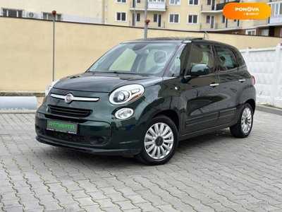 Fiat 500L, 2014, Бензин, 1.4 л., 170 тис. км, Хетчбек, Зелений, Одеса 20332 фото