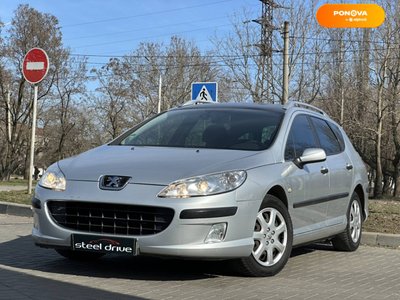 Peugeot 407, 2006, Дизель, 2 л., 222 тис. км, Універсал, Сірий, Миколаїв 22866 фото