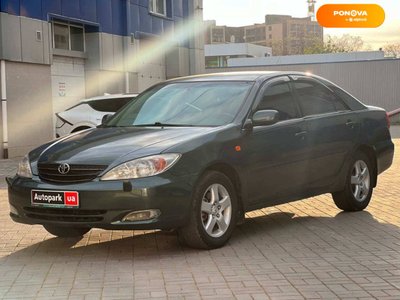 Toyota Camry, 2003, Бензин, 3 л., 230 тис. км, Седан, Зелений, Одеса 39215 фото