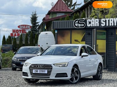 Audi A4, 2017, Бензин, 1.98 л., 106 тыс. км, Седан, Белый, Стрый 49916 фото