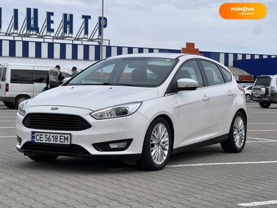 Ford Focus, 2017, Бензин, 2 л., 99 тыс. км, Хетчбек, Белый, Черновцы 39871 фото