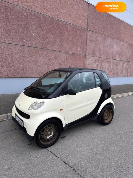 Smart Fortwo, 2004, Бензин, 0.7 л., 209 тис. км, Купе, Бежевий, Київ Cars-Pr-58356 фото