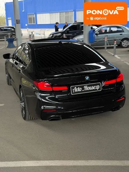 BMW 5 Series, 2020 р., Гібрид (PHEV), 116 тис. км, Седан, Чорний, Запоріжжя AT-10414204 фото