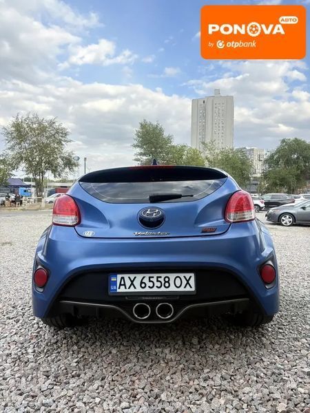 Hyundai Veloster, 2015 г., Бензин, 152 тыс. км, Хетчбек, Синий, Днепр (Днепропетровск) AT-10403253 фото
